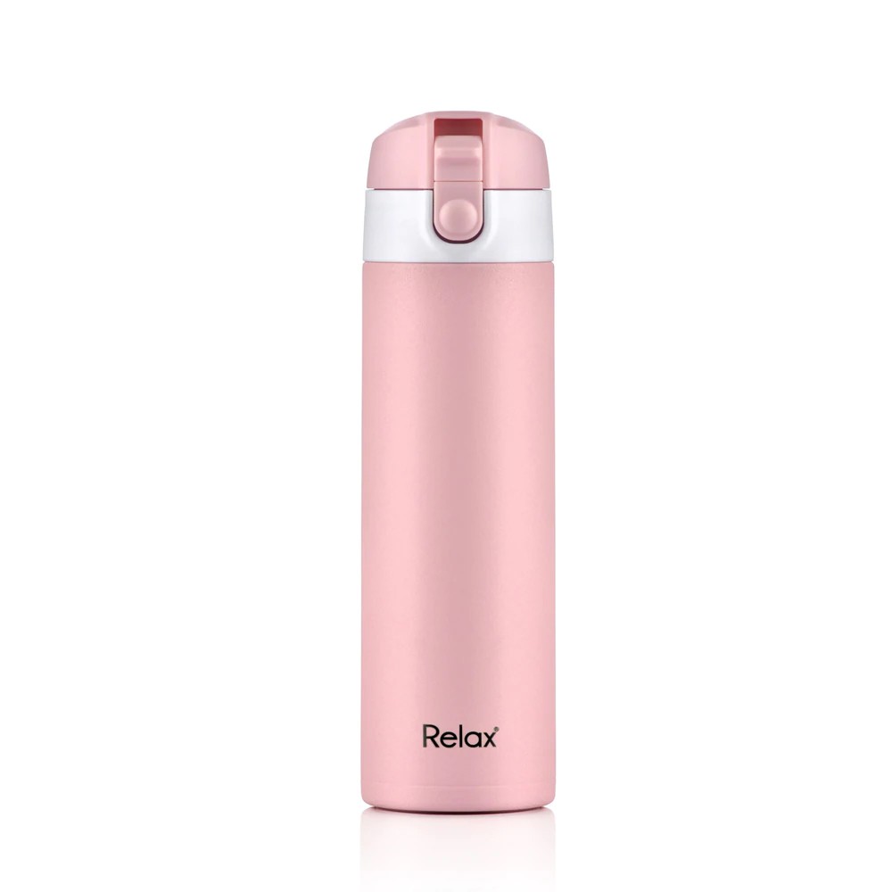 Pink Flask STAINLESS STEEL THERMAL FLASK 450MLD3445-15-PINK