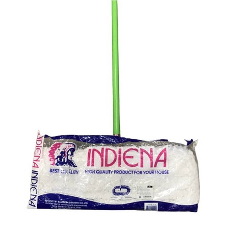 COTTON DUST MOP INDIENA 18" WHITE