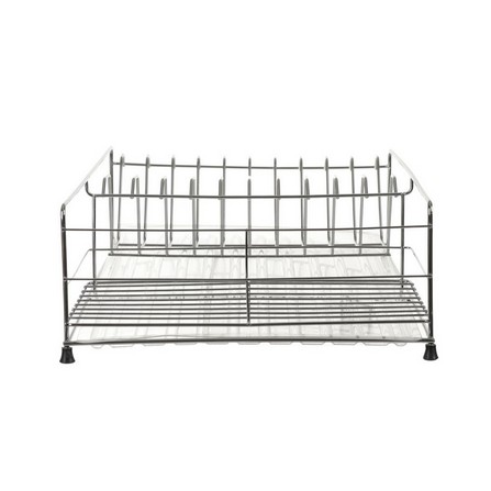 DISH DRAINER HOME LIVING 106P1 STAINLESS STEEL