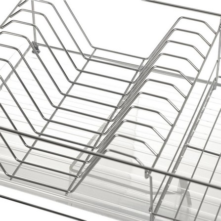 DISH DRAINER HOME LIVING 106P1 STAINLESS STEEL