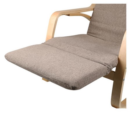 ARMCHAIR FURDINI NICELY LIGHT BROWN