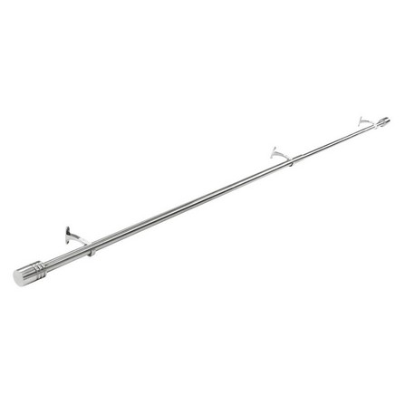ROD STEEL TRENETE ADJ140-250cm SILVER HOME LIVING STYLE