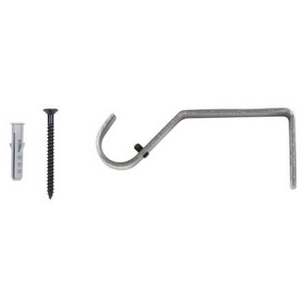 HLS CRATER CURTAIN ROD120-210CM NI