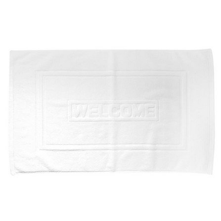 BATHMAT HOME LIVING STYLE HOTEL CHOICE 18X28" WHITE