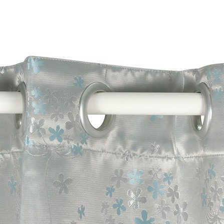 HLS CURTAIN EYELET FLY UV 135X220CM GRAY