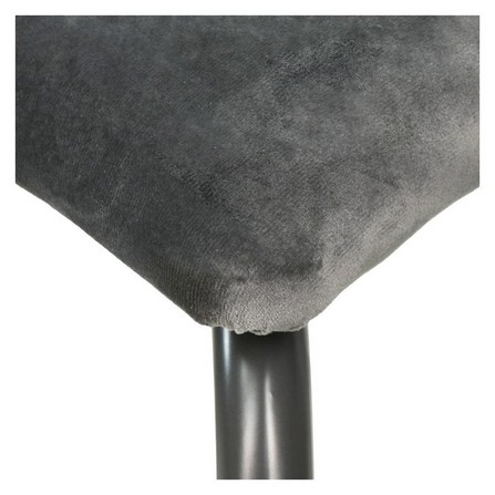 CHAIR FURDINI PURIN VELVET GREY