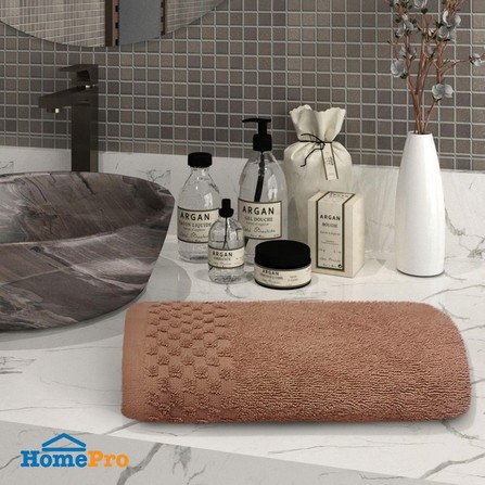 TOWEL HOME LIVING STYLE PIXIE 27X54" BROWN