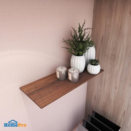 WALL SHELF STACKO 60X24X1.6CM BROWN