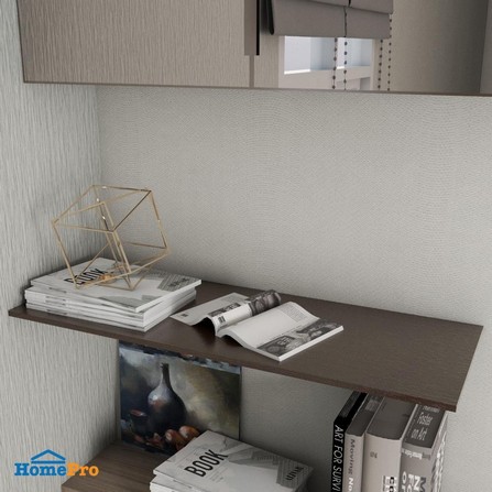 WOODEN SHELF STACKO 80X30X1.6CM WENGE