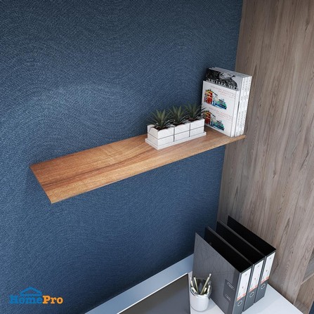 WALL SHELF STACKO 80X24X1.6CM BROWN