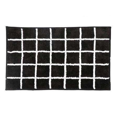 HLS GITTR RUG 45X70 BLACK