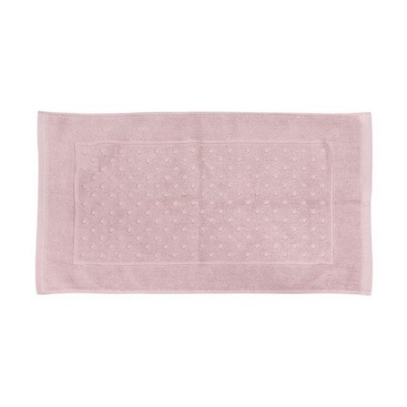 BATH MAT HOME LIVING STYLE DOTTY 17X28" BROWN