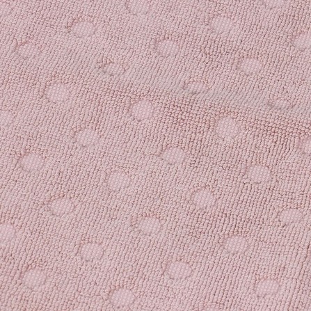 BATH MAT HOME LIVING STYLE DOTTY 17X28" BROWN