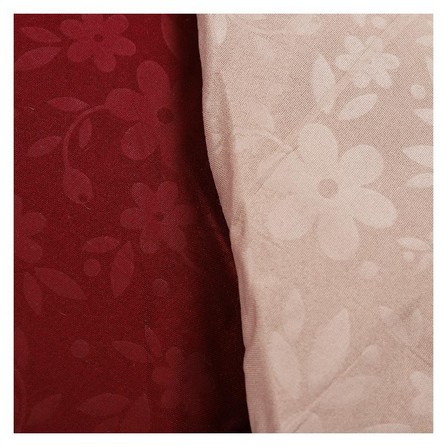 COMFORTER HOME LIVING STYLE FLORAL 48X80' MAROON