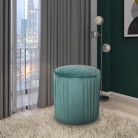 STOOL ROUND FURDINI EMERA GREEN