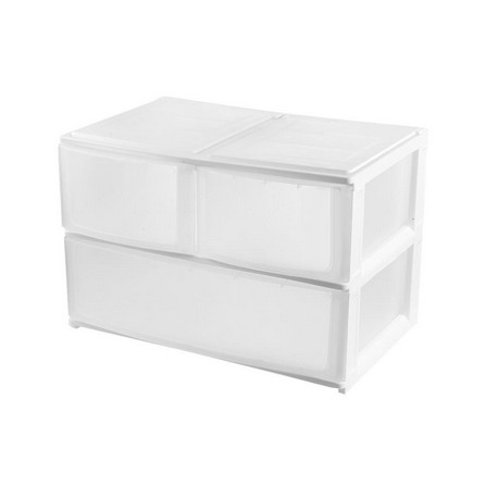 3 DRAWER BOX STACKO W3 38.7X27X26CM WHITE