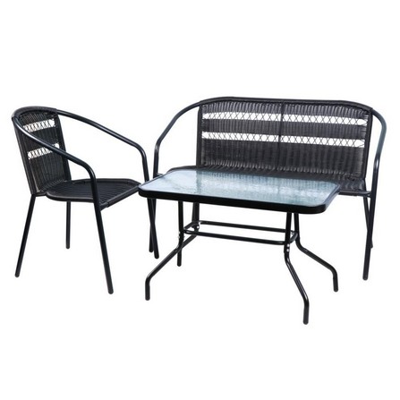 COFFEE TABLE SPRING CHOCO BLACK X BLACK