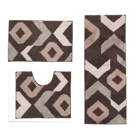 RUG HOME LIVING STYLE HARPER 45x70CM DARK GRAY