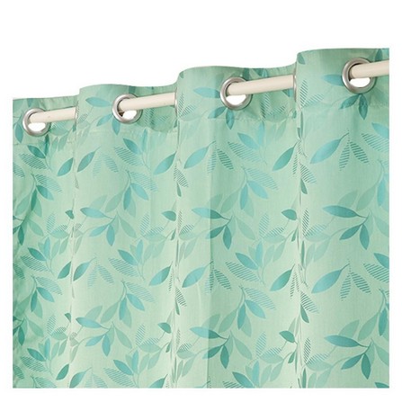HLS EVE EYELET CURTAIN 140x220 GREEN