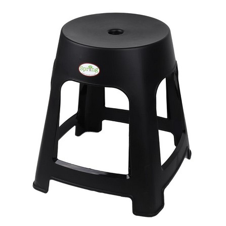 SPRING SMART PP PLASTIC CHAIR BLACK