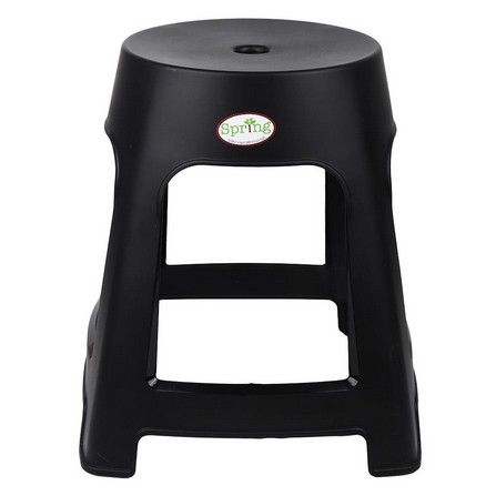 SPRING SMART PP PLASTIC CHAIR BLACK