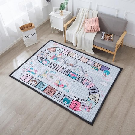 MULTIPURPOSE MAT HOME LIVING STYLE ADVENTURE 150X200CM GREY