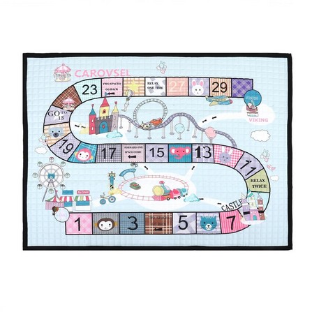 MULTIPURPOSE MAT HOME LIVING STYLE ADVENTURE 150X200CM GREY