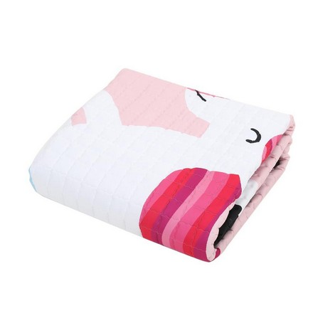 MULTIPURPOSE MAT HOME LIVING STYLE UNICORN 150X200CM PINK