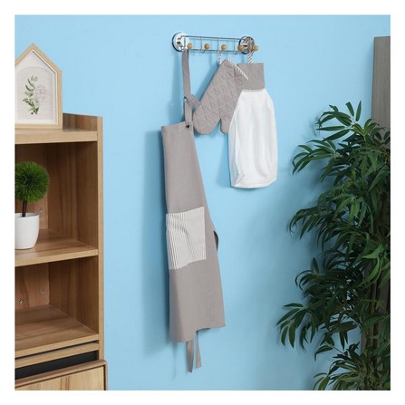 HAND TOWEL KECH BASIC GRID GRAY