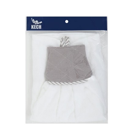 HAND TOWEL KECH BASIC GRID GRAY