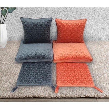 CUSHION HOME LIVING STYLE BIX 18X18 INCH ORANGE