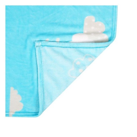 BLANKET HOME LIVING APOLLO BLUE 50X60" LIGHT BLUE