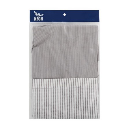 APRON KECH BASIC GRID GREY