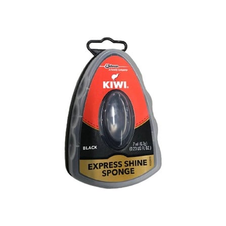 KIWI EXPRESS SHINE SPONGE BLACK 7ML