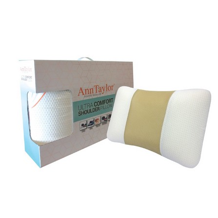 HEALTHY PILLOW  ANN TAYLOR MEMORY FOAM  ATMMRYPLW-UCMFRTSHOULDER WHITE