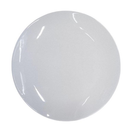 HARRIANWARE PORCELAIN  DEEP PLATE  10IN - WHITE