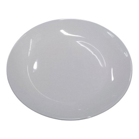 HARRIANWARE PORCELAIN  DEEP PLATE  10IN - WHITE