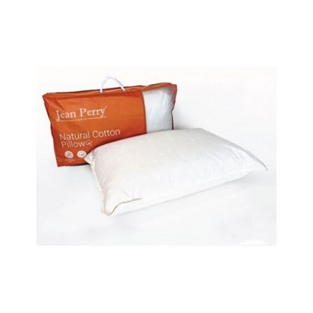 JEAN PERRY PILLOW NATURAL COTTON 48X73X14CM 120247 WHITE