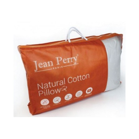 JEAN PERRY PILLOW NATURAL COTTON 48X73X14CM 120247 WHITE