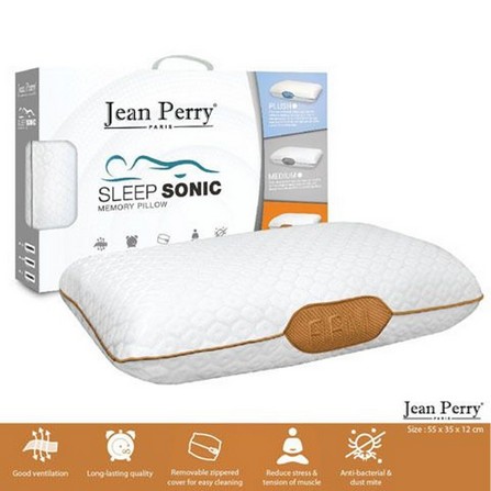JEAN PERRY HEALTHY PILLOW SLEEP SONIC 60X40 120601 WHITE