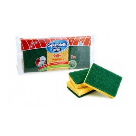ARIX CELLULOSE SCOURING SPONGE 3PC ART223