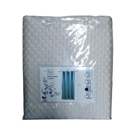 CURTAIN SAN TOSHIKI  140X180CM ST FP CRPOLKA 140X180 GREY