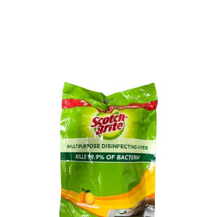 SCOTCH BRITE MULTIPURPOSE DISINFECT WIPES REFILL 85S