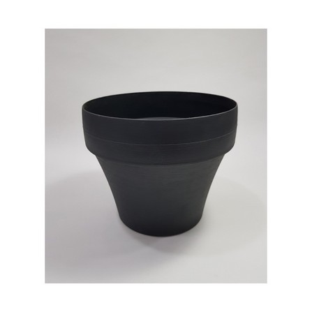 BABA FLOWER POT BIO ROUND FL-160 GREY