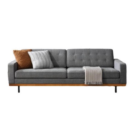 COSSY PLUS SOFA SF351 3 SEAT GREY