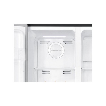 SHARP SIDE BY SIDE REFRIGERATOR SJX629MS 620L SILVER