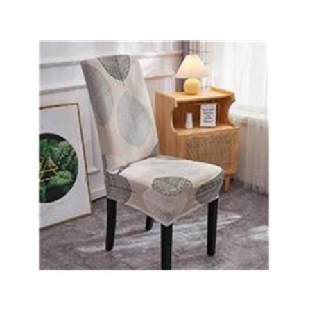 COSSY PLUS CHAIR COVER 38X38X46CM BROWN LEAVE