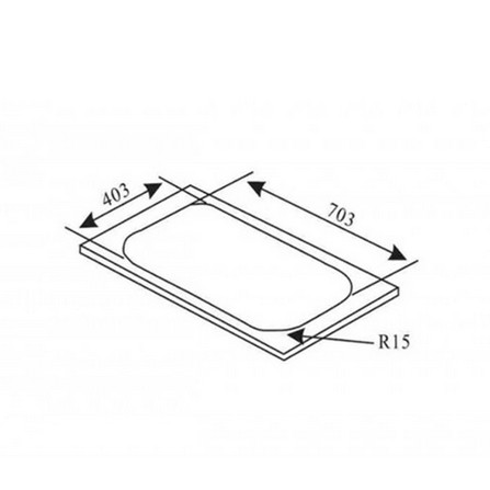 FABER GAS HOB FGH 572/90 BLACK 2 BURNERS 5.2KW 90CM