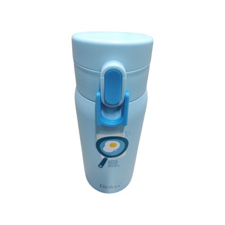 STAINLESS STEEL THERMAL FLASK 350MLD3835-24-L.BLUE
