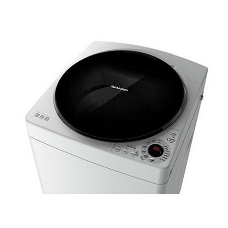SHARP TOP LOAD WASHING MACHINE ESW809H 8KG LIGHT GREY